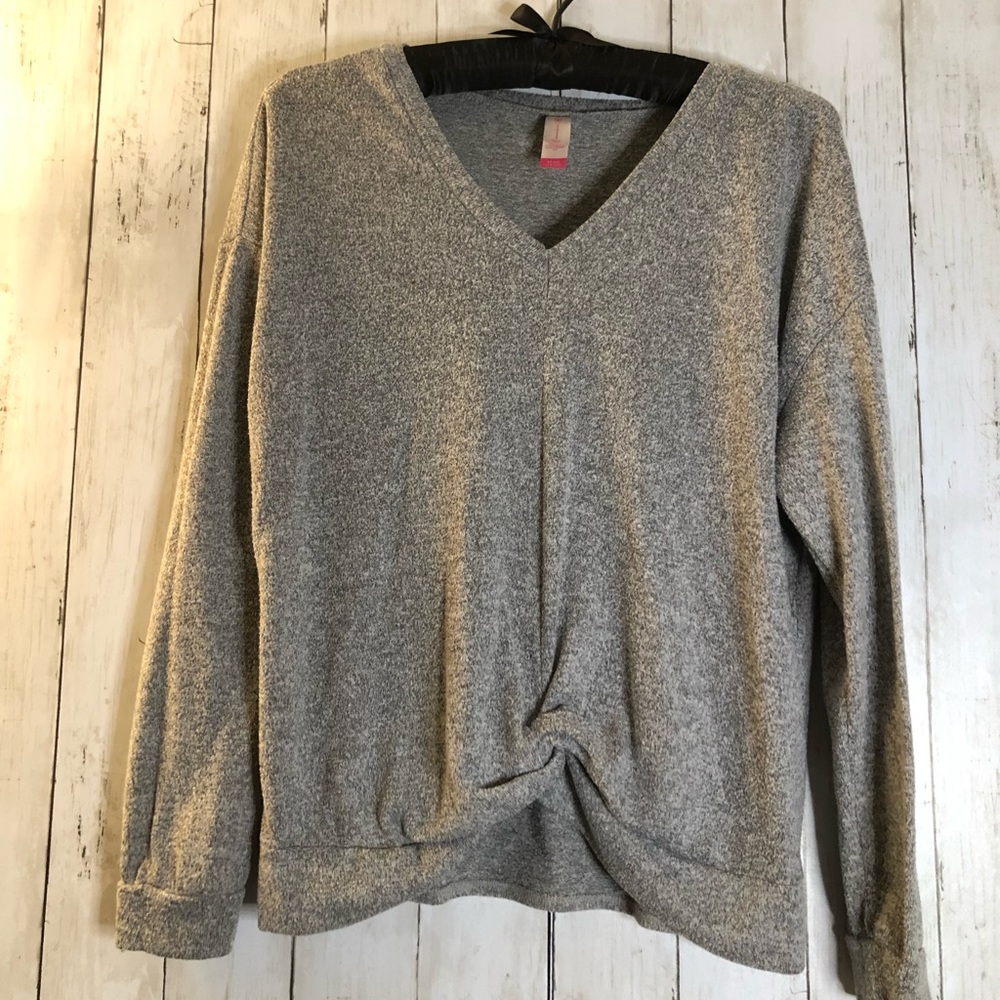 Knitted V Neck